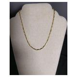 Gold Link Chain Necklace