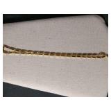 Gold Link Chain Necklace