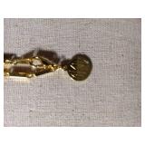 Gold Link Chain Necklace