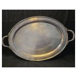Art Deco Style Reed & Barton Silver Plated Serving Tray