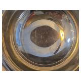 Silver Plated Punch Bowl Set with 10 Cups