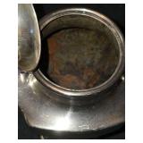 Silver Plated Tea Service Set - Pitcher and Teapot