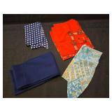 Designer Necktie/scarf Collection - Set of 4