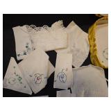 Vintage Embroidered Handkerchief Collection