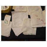 Vintage Embroidered Handkerchief Collection