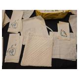 Vintage Embroidered Handkerchief Collection