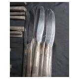 Art Deco Style Silverplate Flatware Set