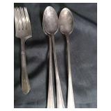 Art Deco Style Silver-Plated Serving Set
