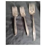 Mid-Century Stainless Steel Flatware Set