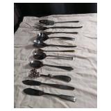 Mixed Serving Utensil Collection with Decorative Handle