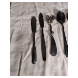 Mixed Serving Utensil Collection with Decorative Handle