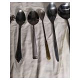 Mixed Serving Utensil Collection with Decorative Handle