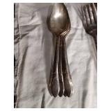 Rogers Bros Silver Plated Flatware Set
