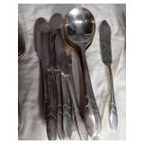 Rogers Bros Silver Plated Flatware Set