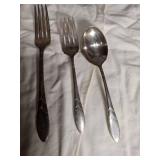 Mid-Century Sterling Silver Flatware Set