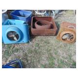 3 vintage Vornado fans