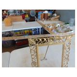 Vintage cast picture frame