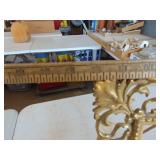 Vintage cast picture frame