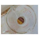 Pyrex and Fire King measures