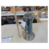 Large silver plate pitcher