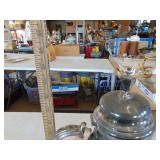 Large silver plate pitcher