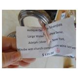 Large silver plate pitcher