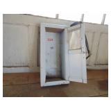 Metal fire extinguisher box