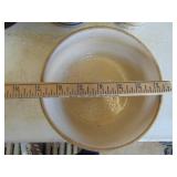 Small crock jars and crock bowl