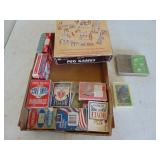 Full box of vintage playing cards