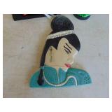 Asian dolls and artwork