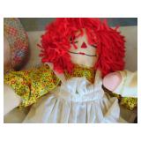 Selection of Dolls - Raggedy Ann and More