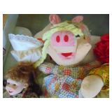 Selection of Dolls - Raggedy Ann and More
