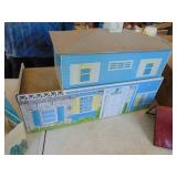 Vintage metal doll houses