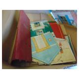 Vintage metal doll houses