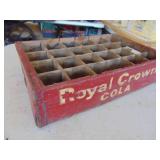 RC Cola wooden crate