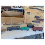 Vintage Sears Train With Box - - - Box is Rough - See Pictures for condition