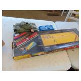 Tank - Car - and Rebound - - Vintage Toys