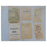 Selection of Vintage Trade Cards