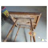 Oak Parlor Table - Needs TLC