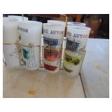 Selection of Frosted Glasses in Carrier