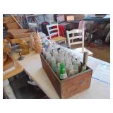 Crate With Soda Bottles - Mostly Huskers Soda