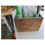 Crate With Soda Bottles - Mostly Huskers Soda