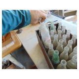 Crate With Soda Bottles - Mostly Huskers Soda