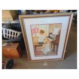 Framed Print - Piano Players