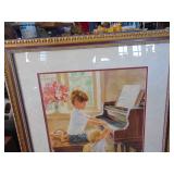 Framed Print - Piano Players