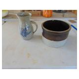 Pair of Crock Pieces