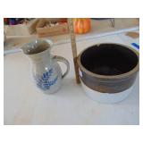 Pair of Crock Pieces