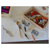 Vintage Kitchen Utensils and Cookie Cutters