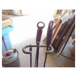 Set of Fire Place Tools
