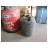 1 Gallon Galvanized Can